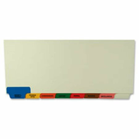 EASY-TO-ORGANIZE Medical Chart Index Set-Bottom Tab-8.5 in. x 11.38 in.-40-BX-MLA EA3186013